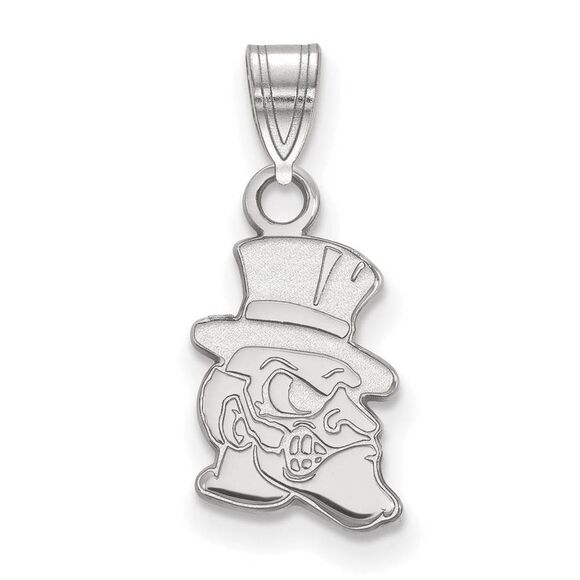10k White Gold Wake Forest U. Small Mascot Pendant - Picture 1 of 3